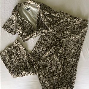 Fashion Nova Women’s Crop/Wide Leg Pant set